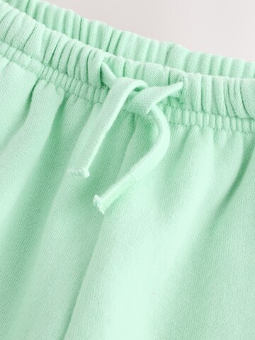 Next Wide Leg Hose in Grün