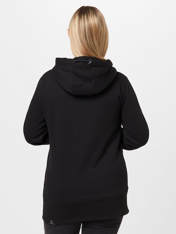 Ragwear Plus - Sudadera con cremallera 'NESKA' en negro