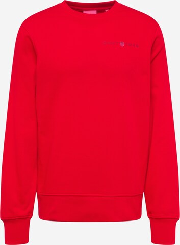 GANT Sweatshirt in Red: front