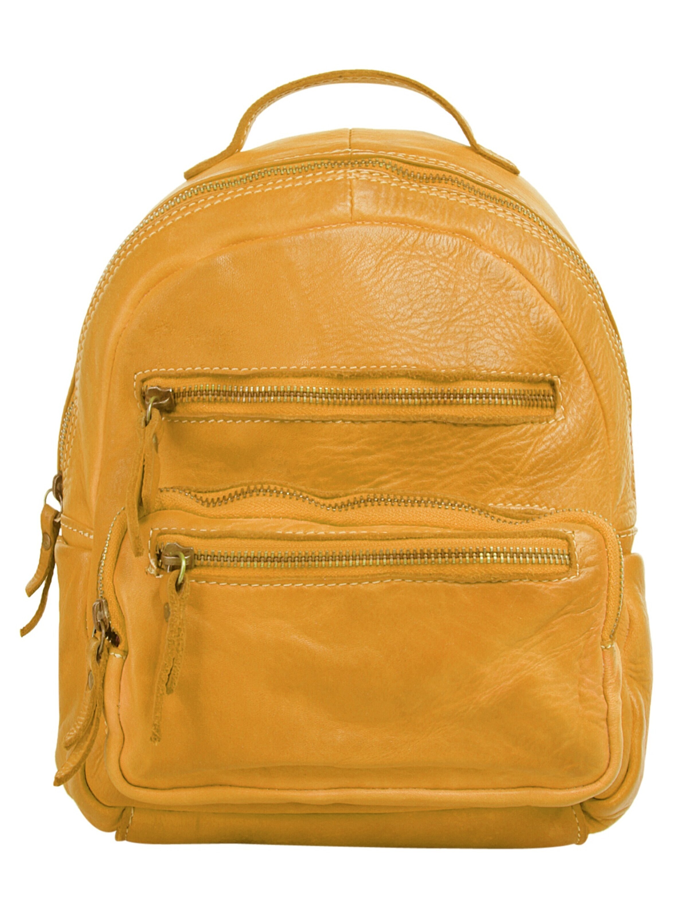 Cluty - Mochila en amarillo: frente