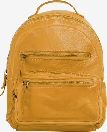 Cluty - Mochila en amarillo: frente