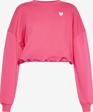 MYMO Sweatshirt in Pink: predná strana