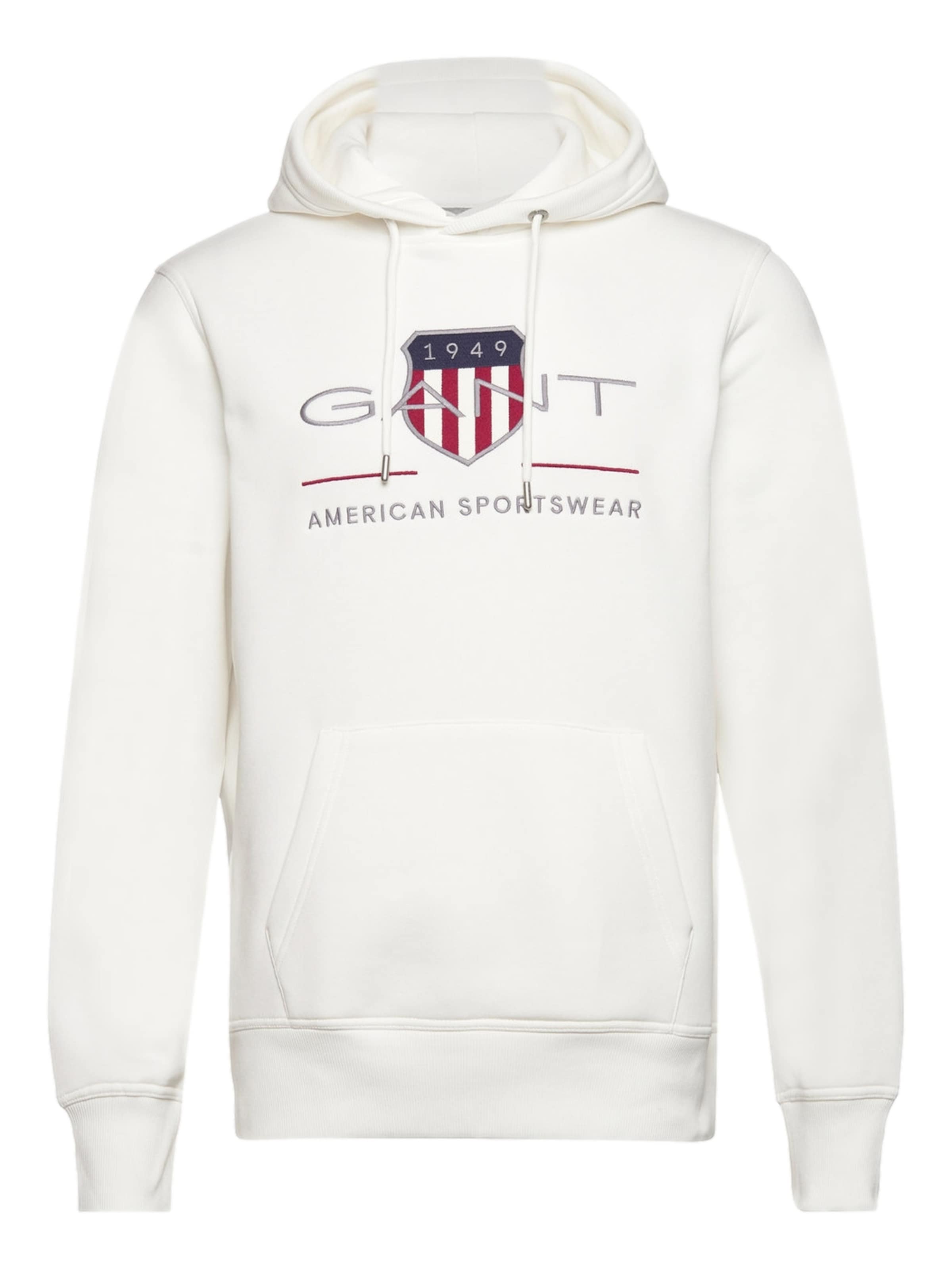 GANT Sweatshirt i blandingsfarvet / hvid, Produktvisning