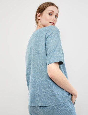 TAIFUN Bluse in Blau