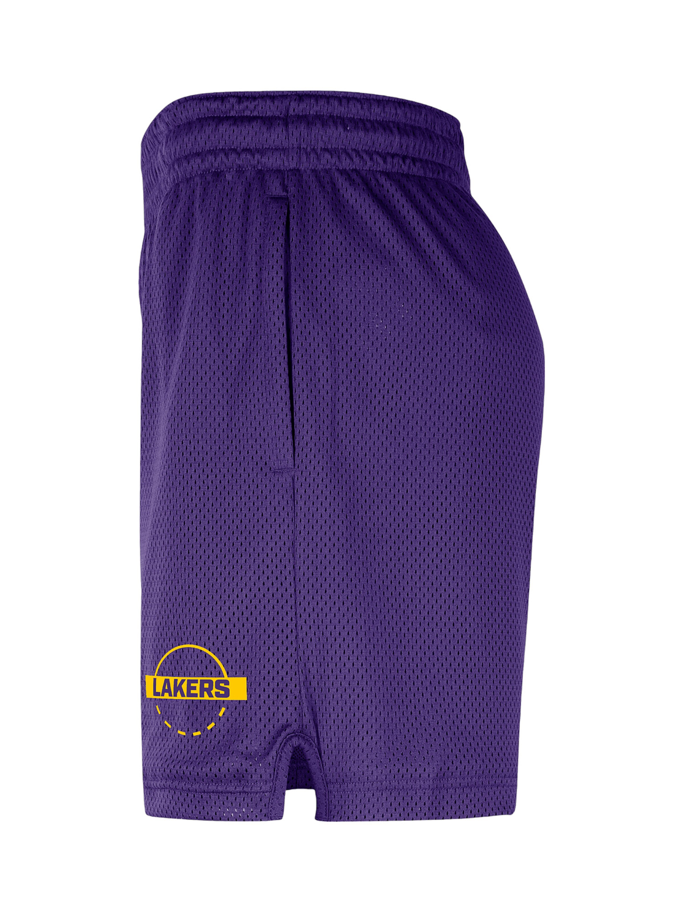 NIKE Loosefit Sporthose 'Los Angeles Lakers Openhole' in Lila