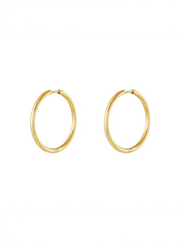 lePelou Ohrringe 'SERENA' in Gold: Vorderseite