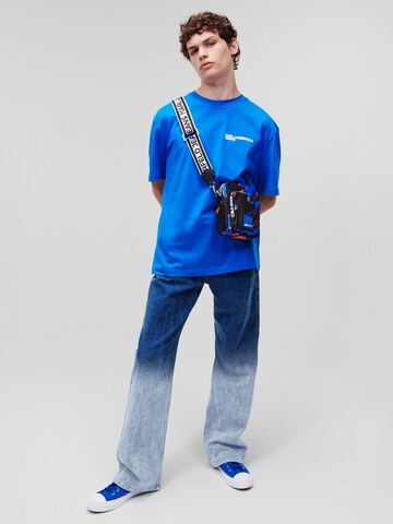 KARL LAGERFELD JEANS Loosefit Džíny – modrá