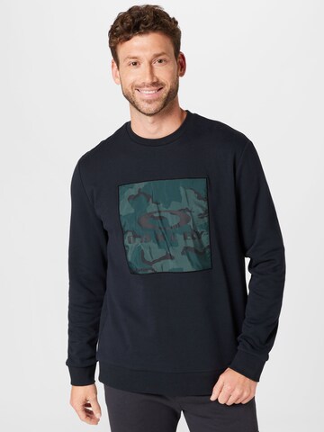 OAKLEY Athletic Sweatshirt in Black: front