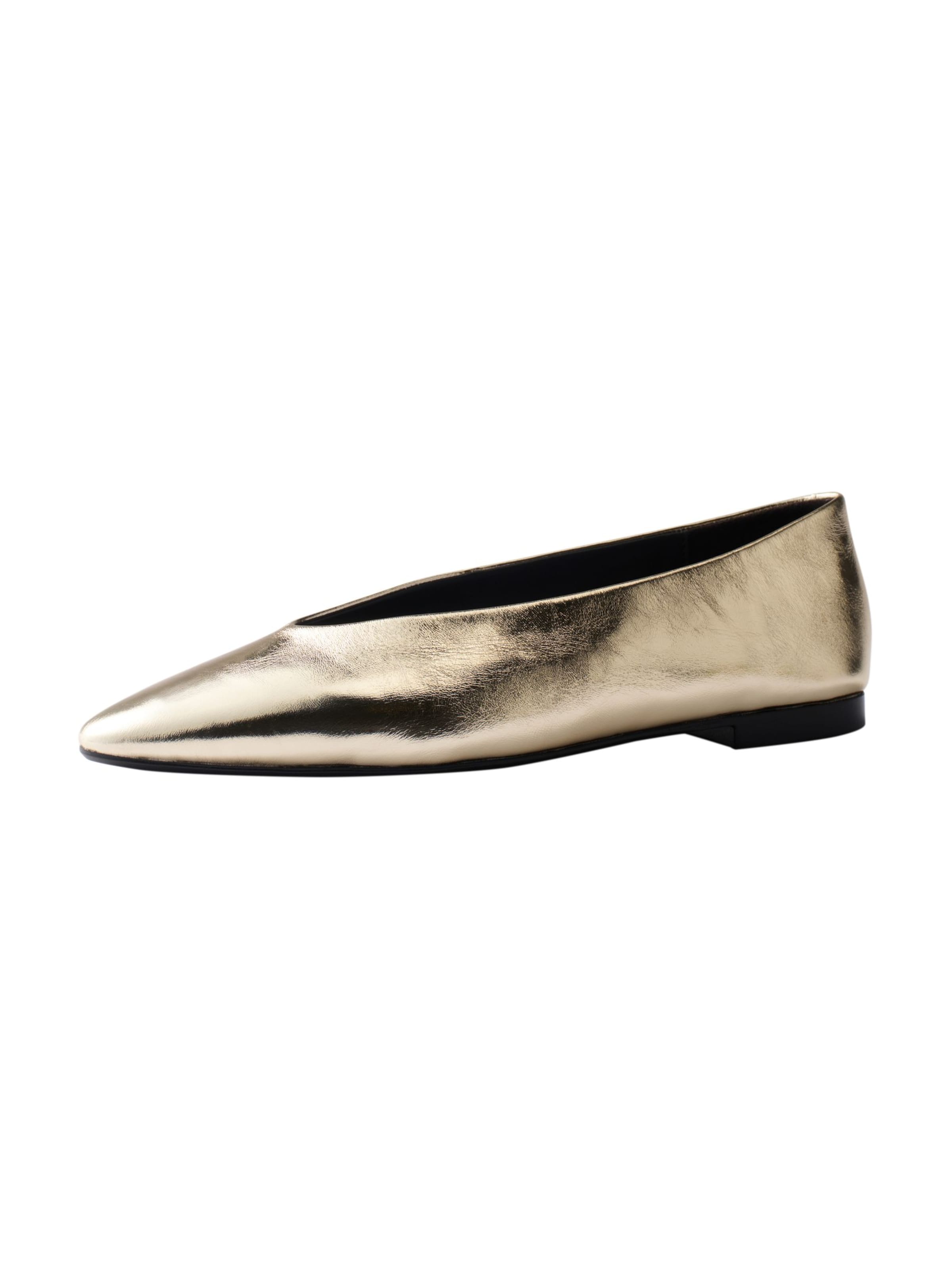 The Set Ballerinasko i guld: forside