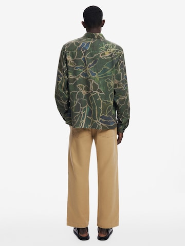 Desigual Regular fit Skjorta i grön