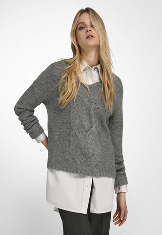 Fadenmeister Berlin Sweater in Grey: front