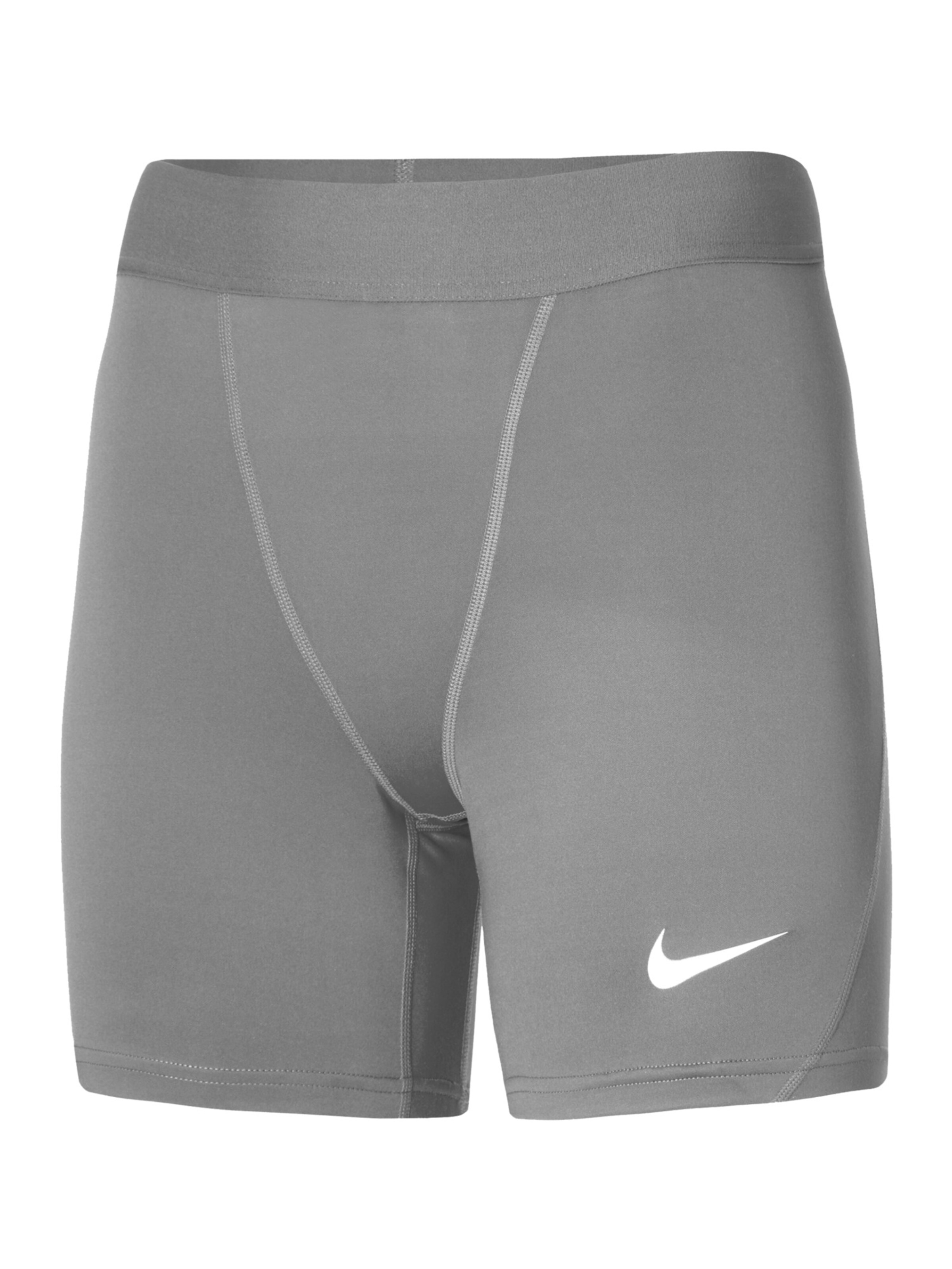 NIKE Skinny Sportunterhose 'Strike Pro' in Grau: Vorderseite