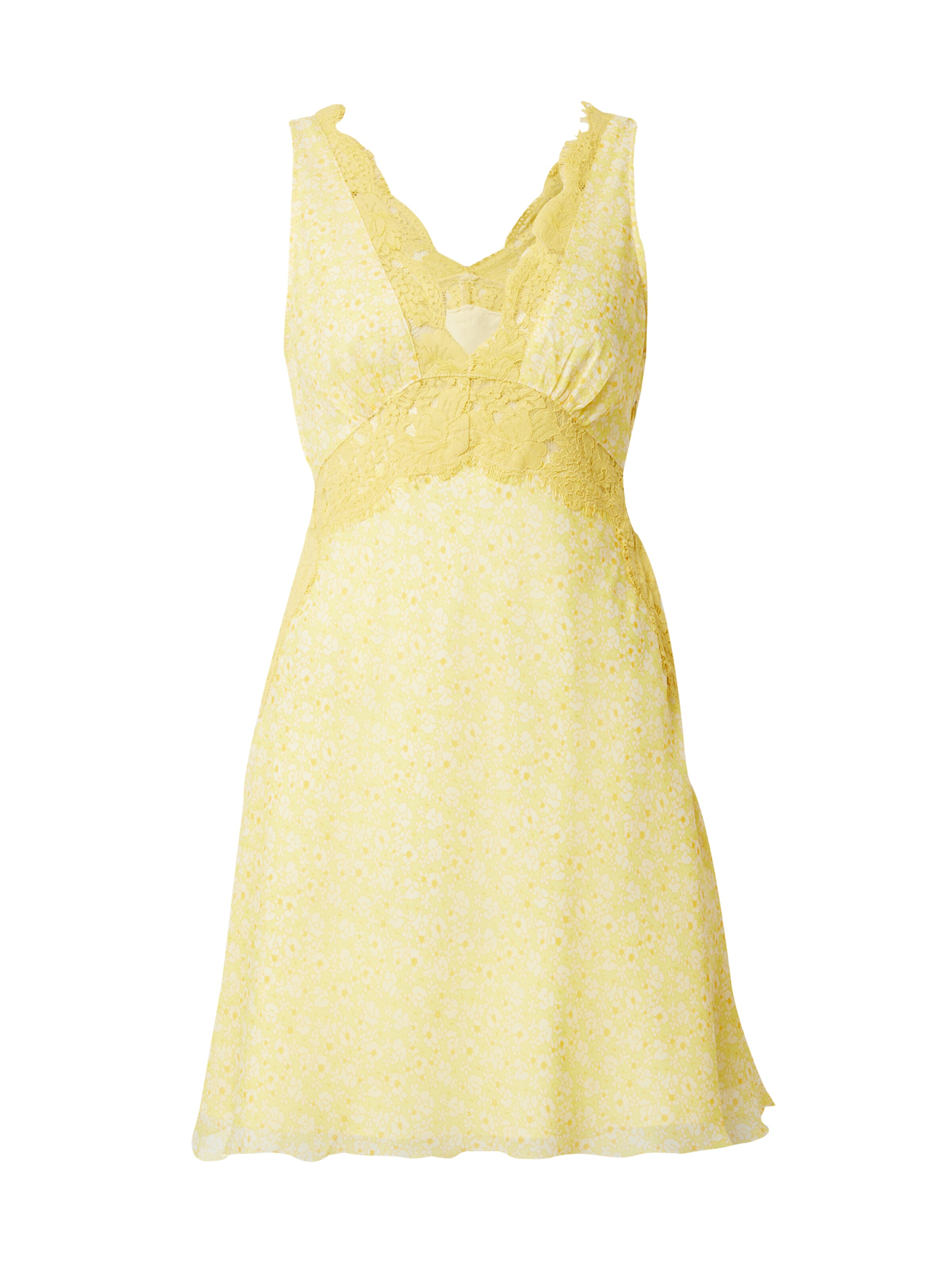 TOPSHOP Summer dress in Yellow: front