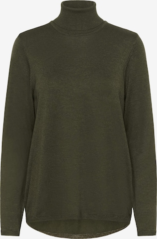 Pull-over 'Annemarie' CULTURE en vert : devant