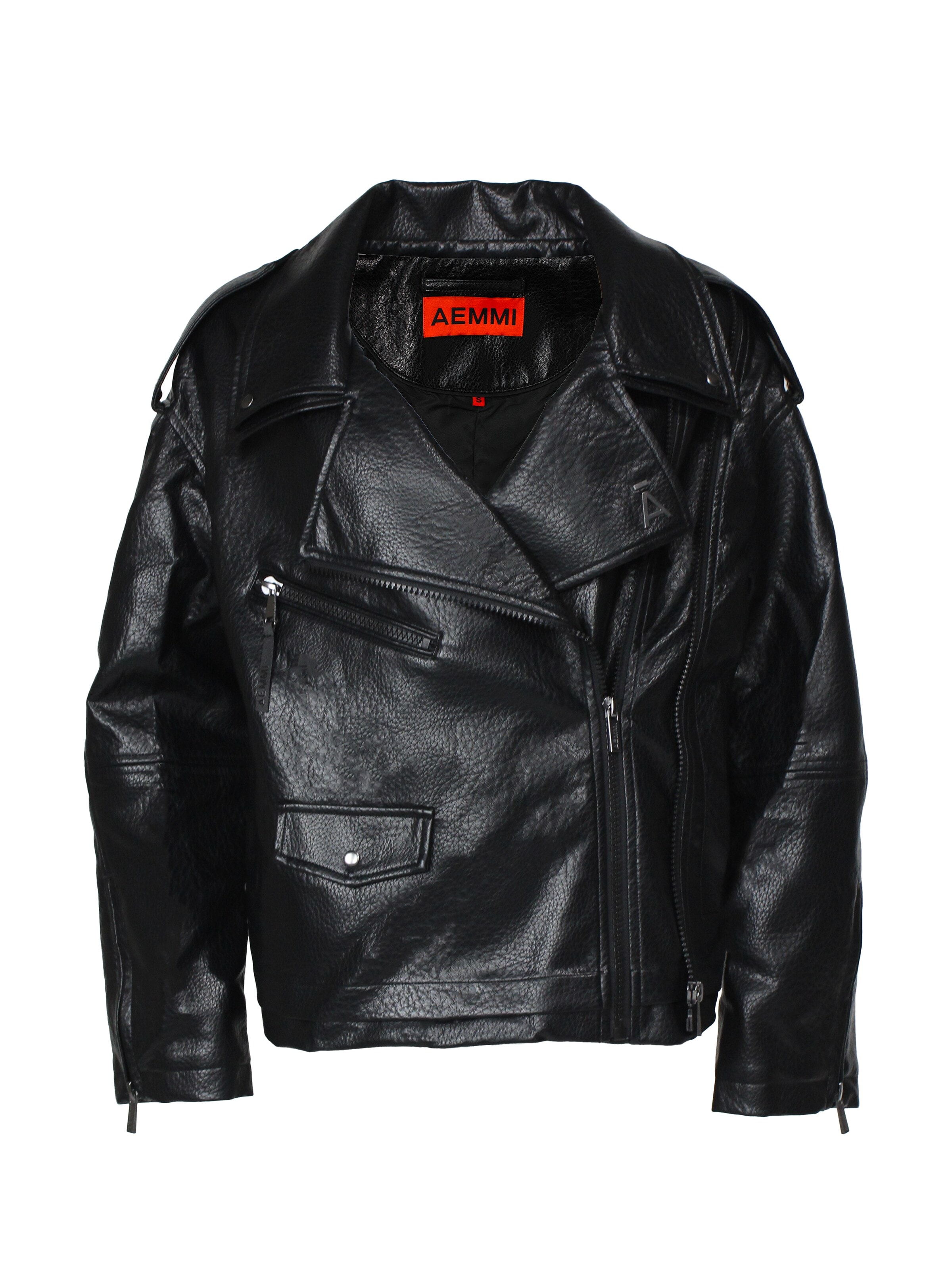 Veste mi-saison AEMMI en noir : devant