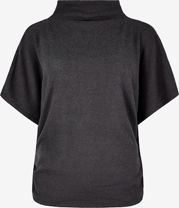 Apricot Soft Knit Side Ruched Top ' ' in Mischfarben: Vorderseite