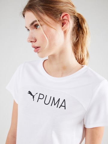 PUMA Λειτουργικό μπλουζάκι 'Ultrabreathe' σε λευκό