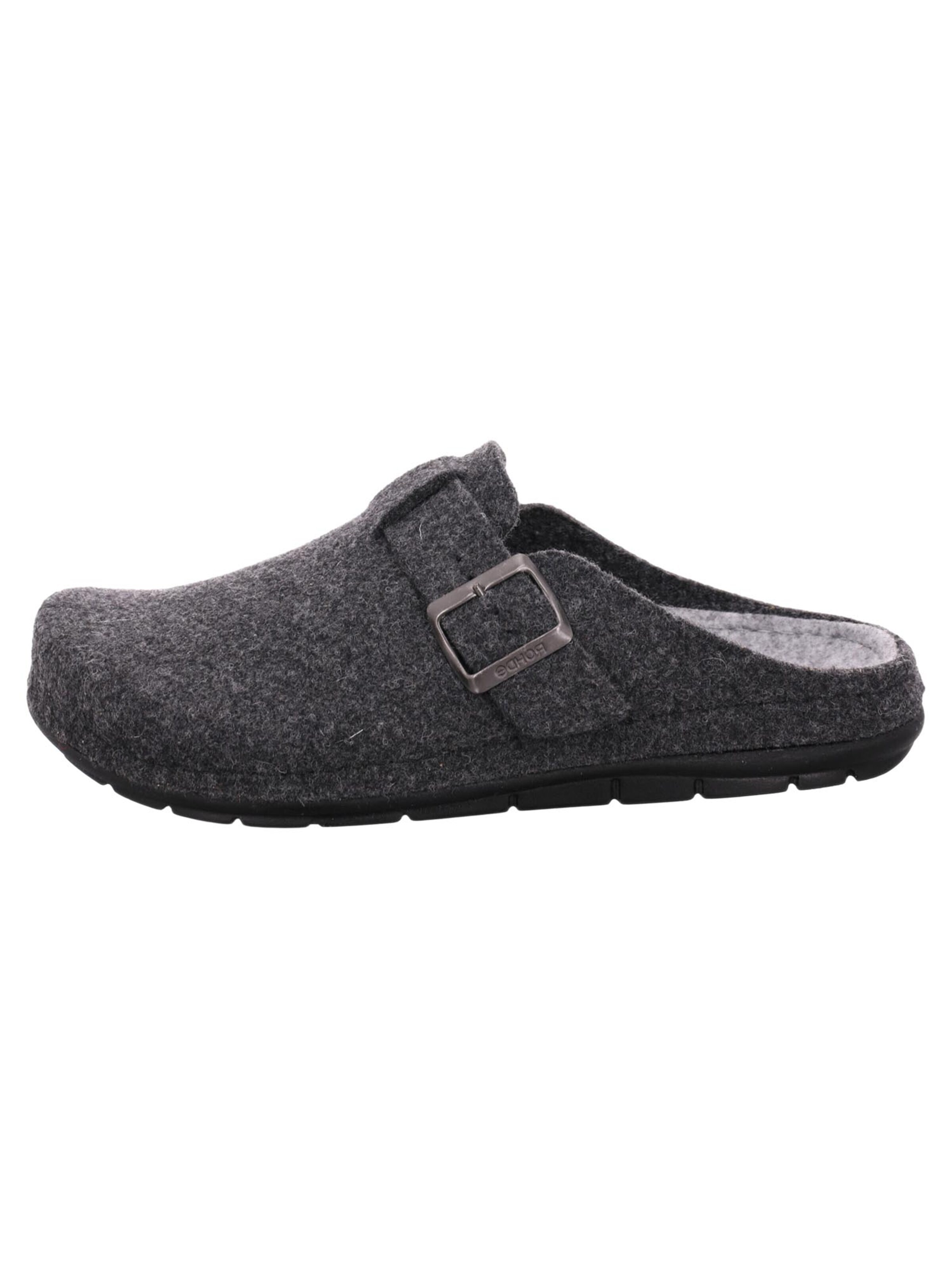 ROHDE Slippers 'Rodigo-H' in Grey: front