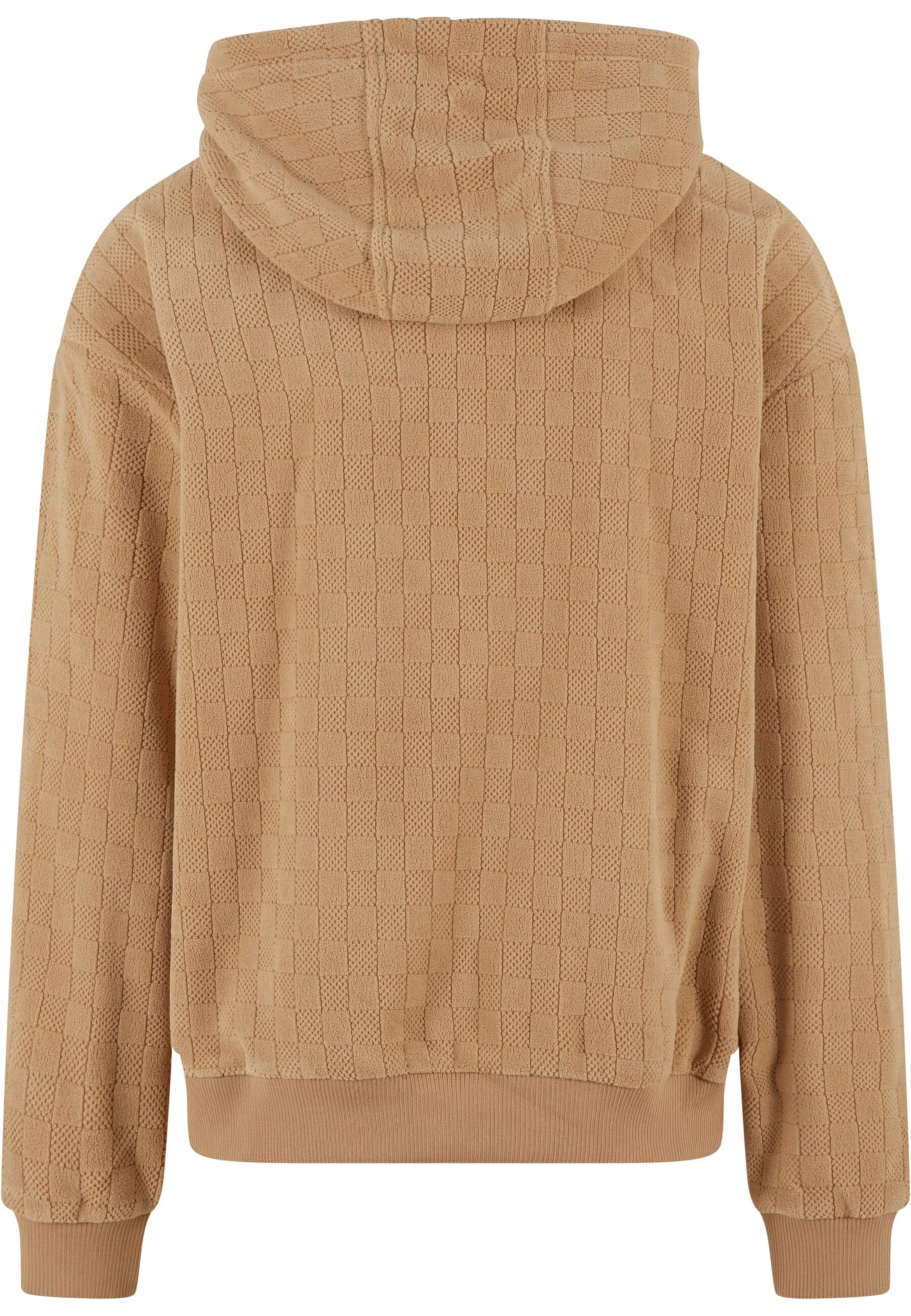 Urban Classics Sweatshirt 'Jacquard' i beige