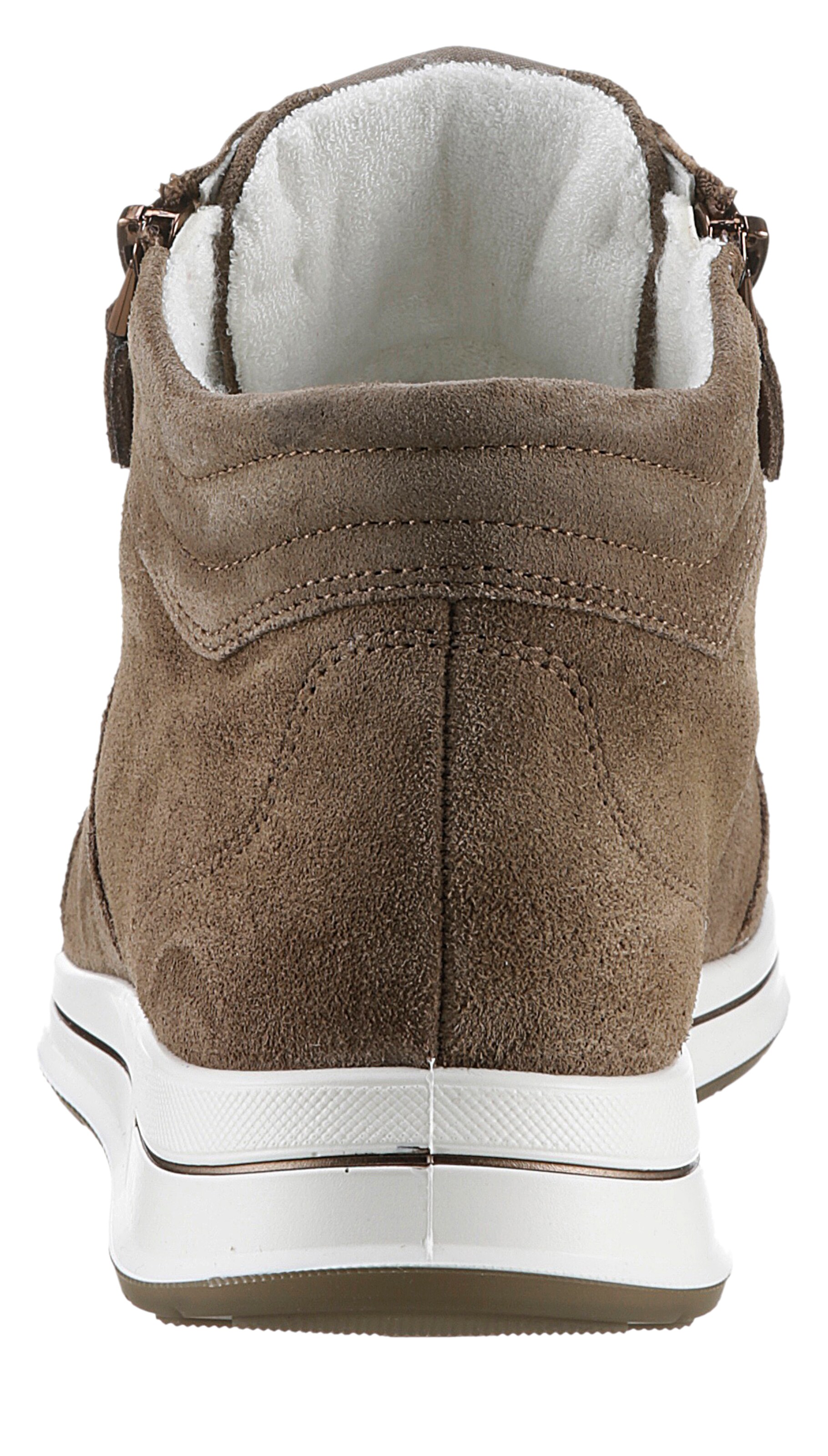 Baskets hautes ARA en marron