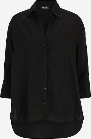 LTB - Blusa 'Halona' en negro: frente