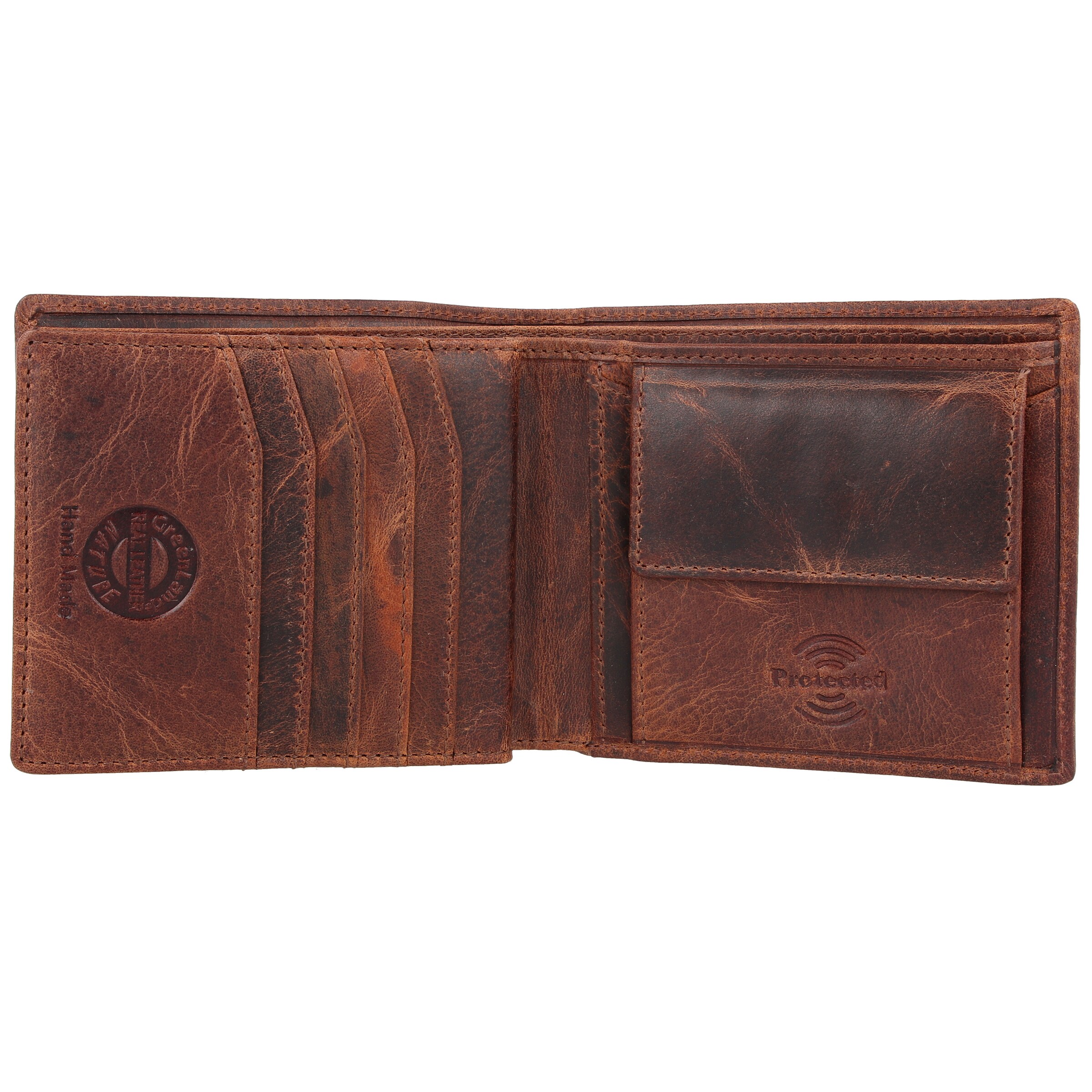 Greenland Nature Wallet 'Montana' in Brown