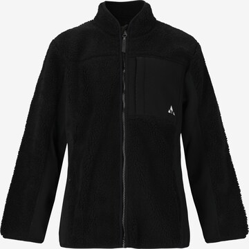 Whistler Fleece Jacket 'Bear' in Black: front