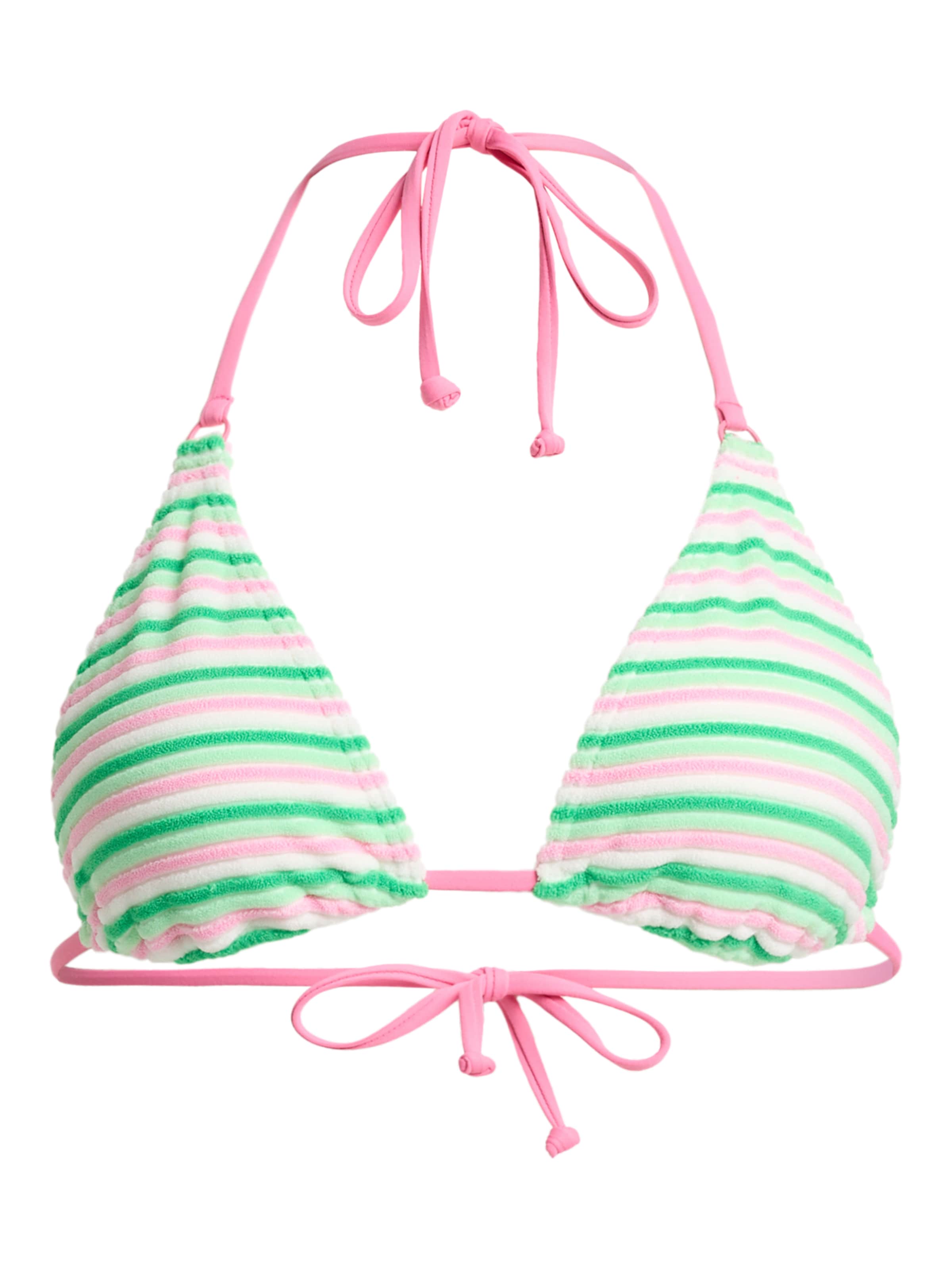 ROXY Triangel Bikinitop 'X Juicy Couture' in Grün: Vorderseite