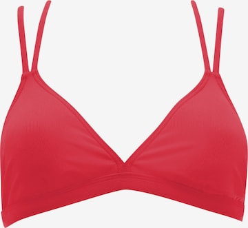 raudona VIVID Trikampė Bikinio viršutinė dalis 'Mix&Match': priekis