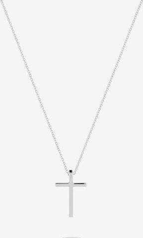 CHRIST Necklace in Silver: front