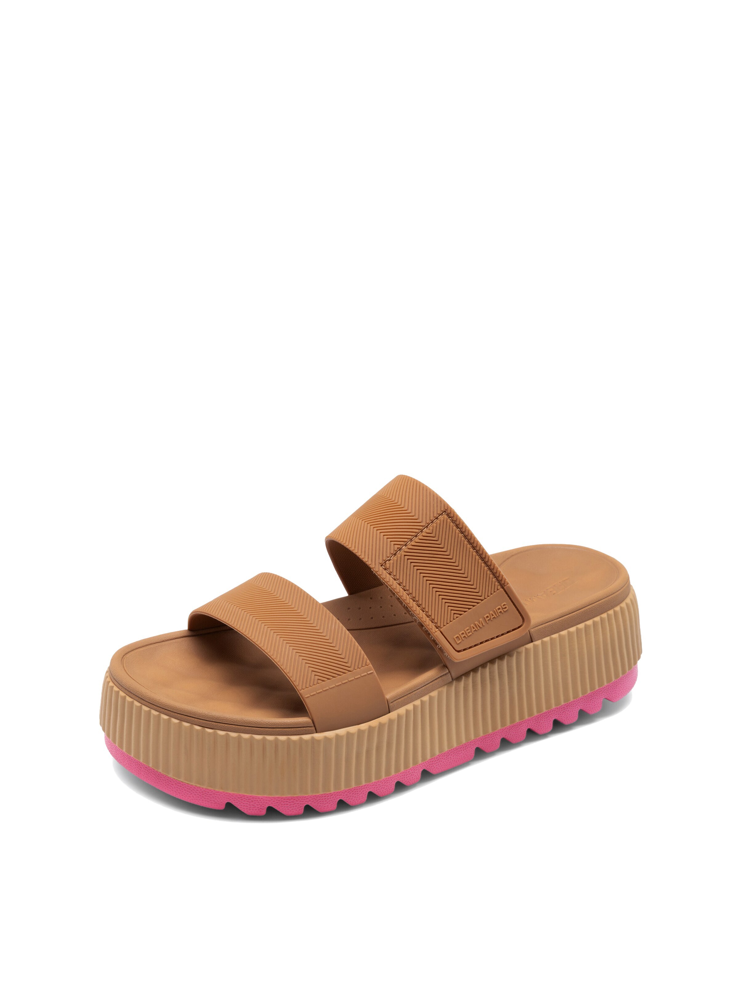 Zoccoletto di Dream Pairs in beige: frontale