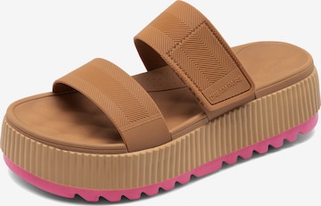 Zoccoletto di Dream Pairs in beige: frontale