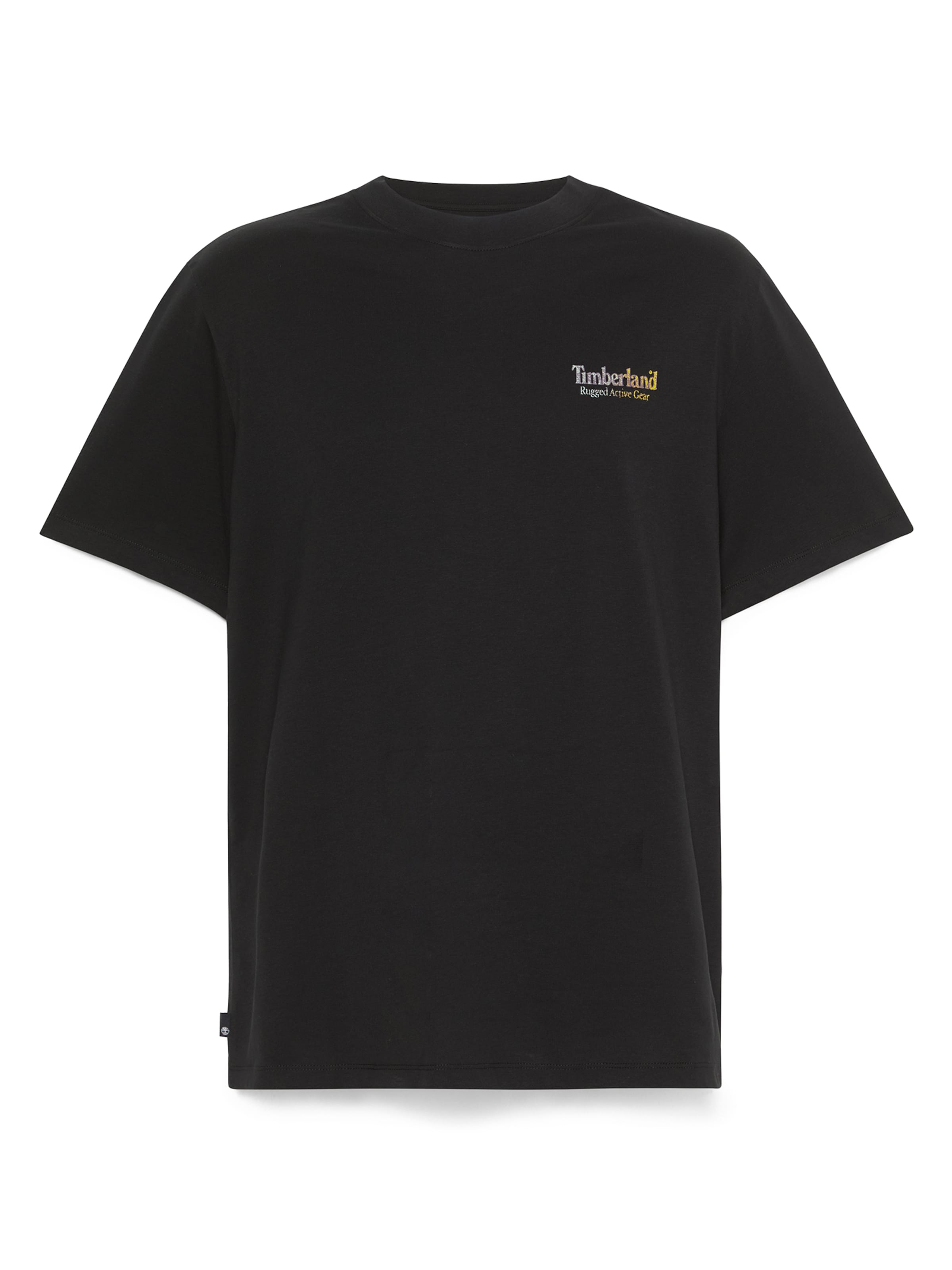 TIMBERLAND Tričko – černá: přední strana