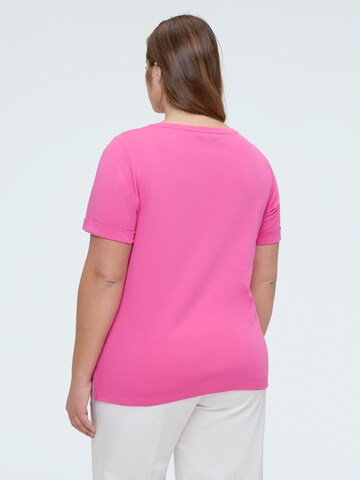 T-shirt Fiorella Rubino en rose