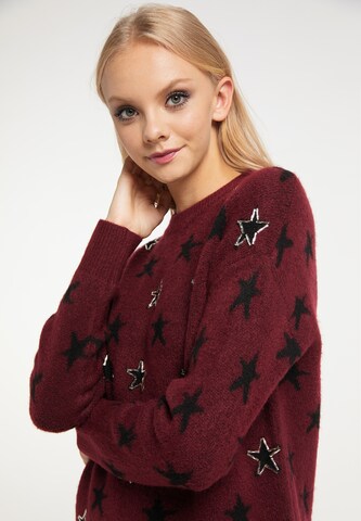 myMo at night Pullover in Rot