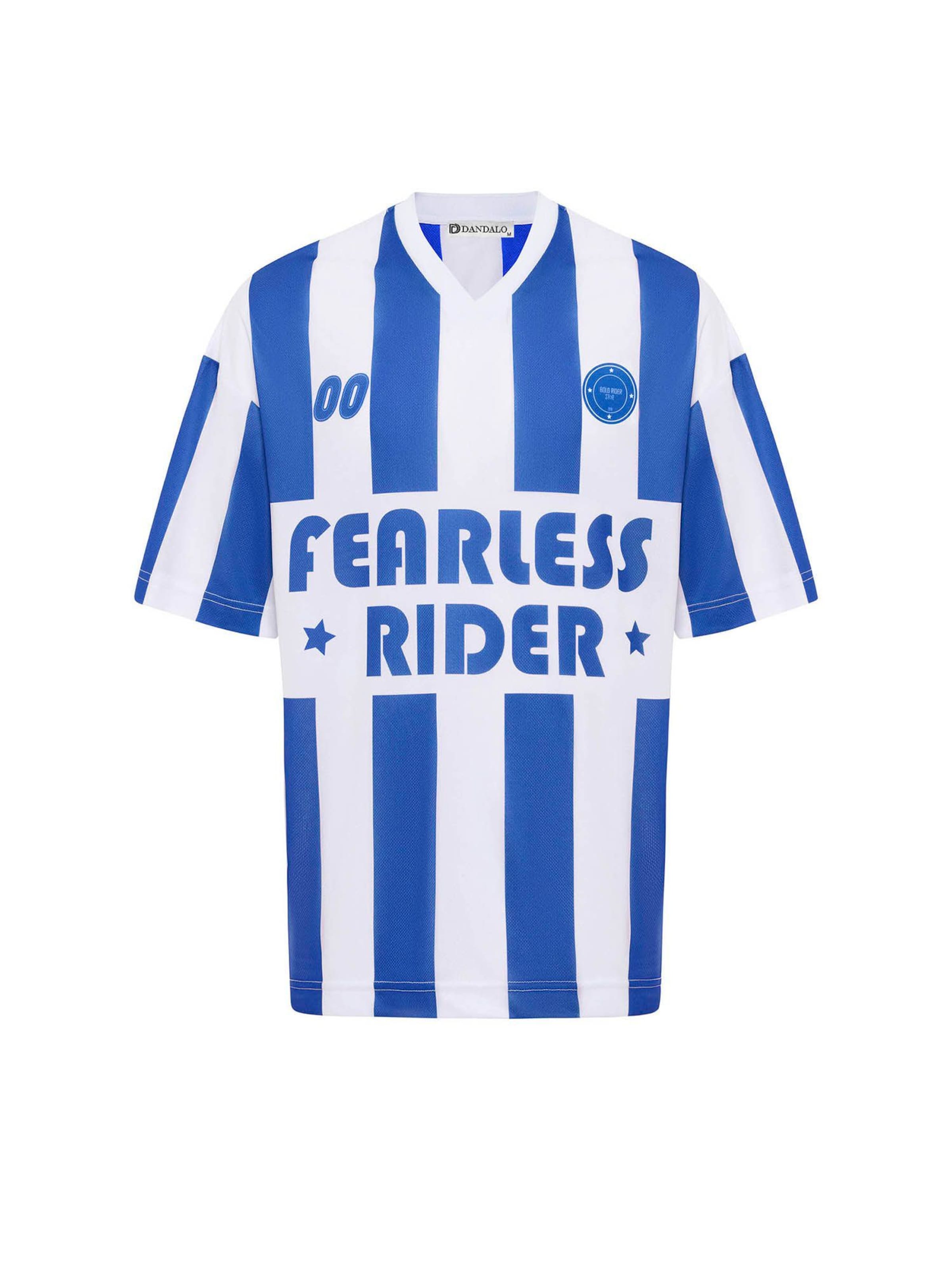 T-Shirt Dandalo en bleu : devant