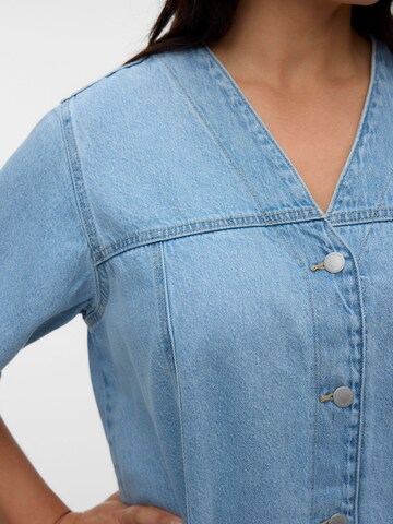 Vero Moda Curve - Vestido 'VMCFONDA' en azul