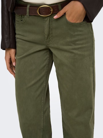 ONLY - Pierna ancha Pantalón en verde