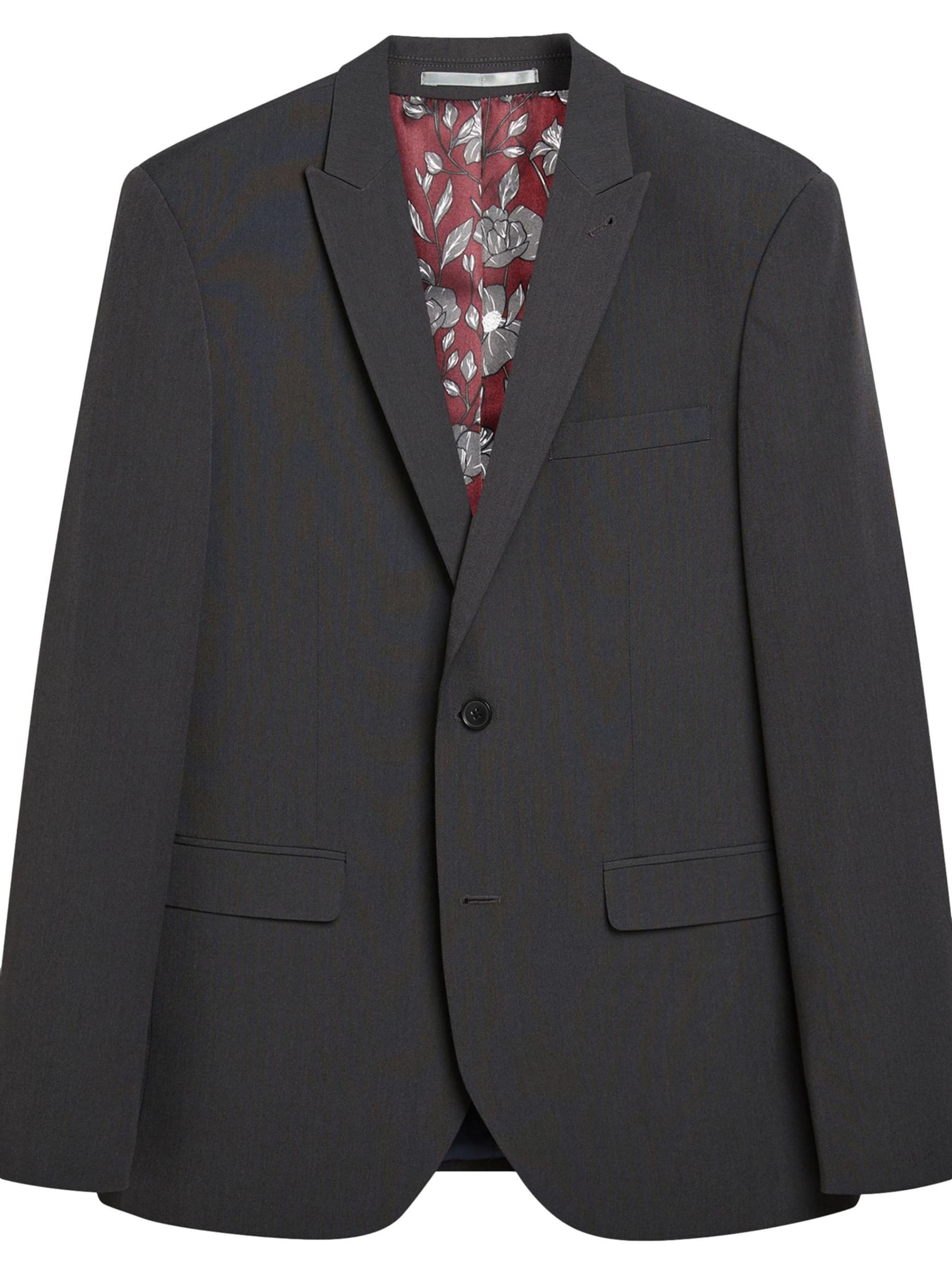 NextSlim Fit Poslovni sako - siva boja: prednji dio