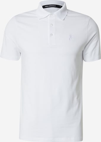 T-Shirt Karl Lagerfeld en blanc : devant