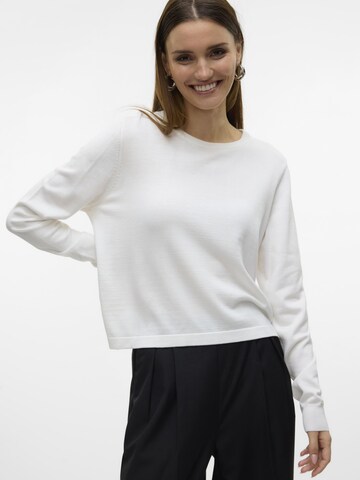 Pull-over 'VMSije' VERO MODA en blanc