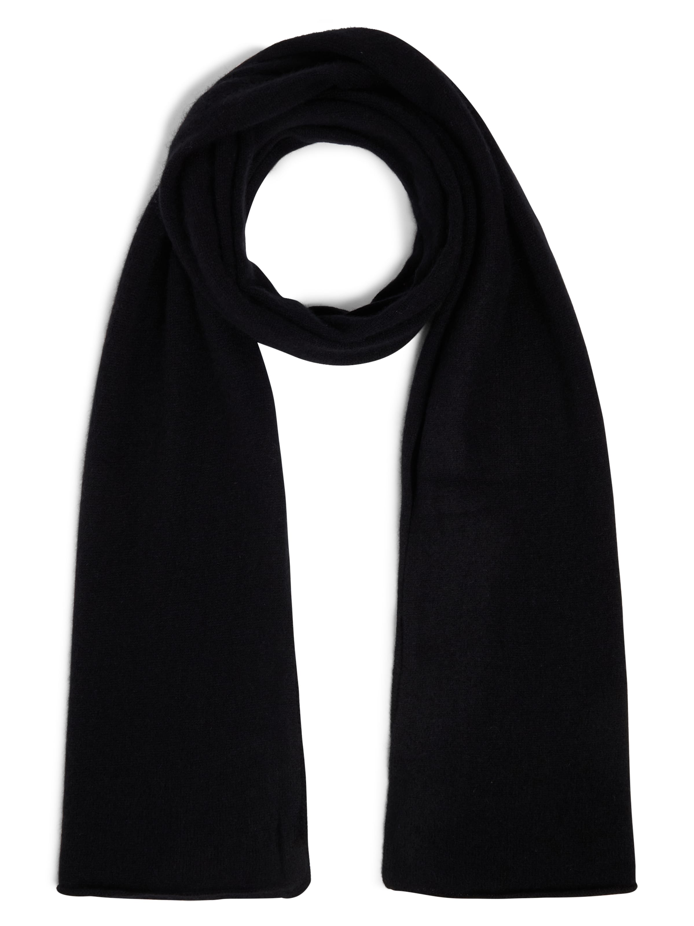 Marie Lund Scarf in Black: front