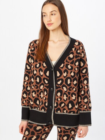 Cardigan River Island en marron : devant