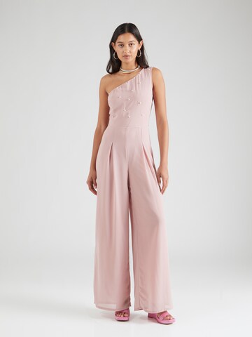 WAL G. Jumpsuit 'PERAL' in Pink: front