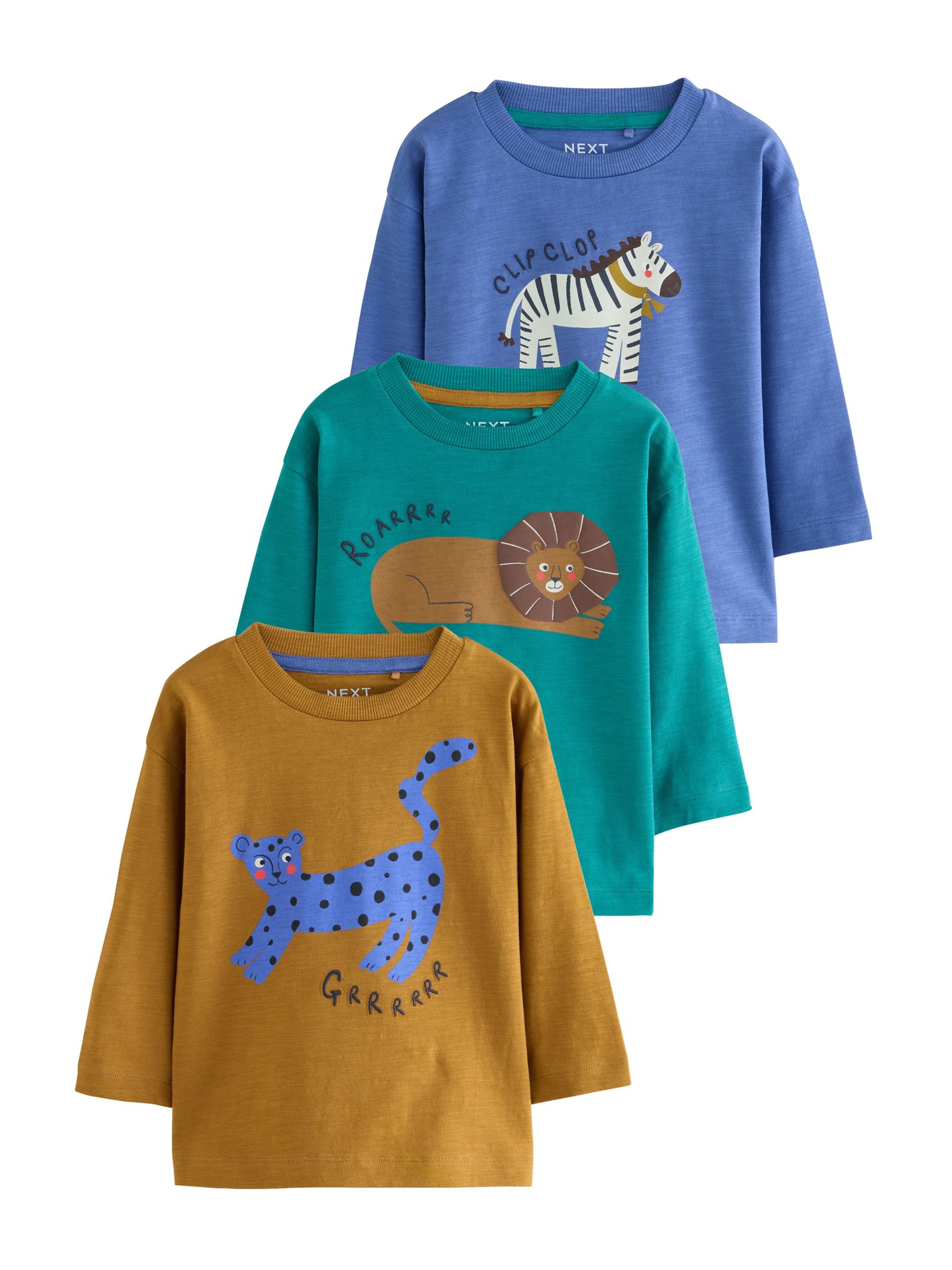 Next Shirt in Blue: front