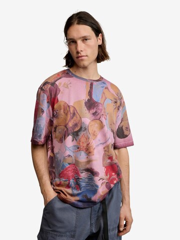 Maglietta di Desigual in rosa: frontale