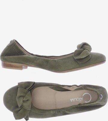 Donna Carolina Flats & Loafers in 36,5 in Green: front