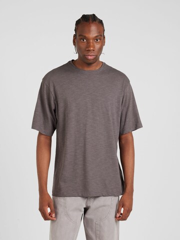 T-Shirt TOPMAN en gris : devant