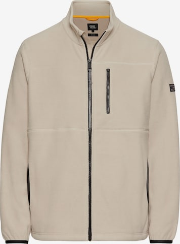 CAMEL ACTIVE Fleece Jacket in Beige: front