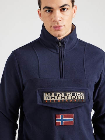 NAPAPIJRI Sportpullover 'BURGEE' in Blau
